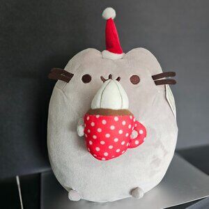 New Gund Pusheen with Hot Chocolate 10" Plushie